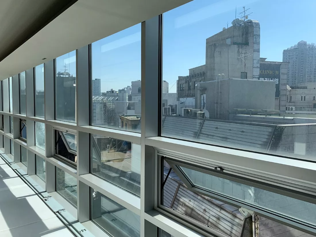 강남 유리썬팅 시공