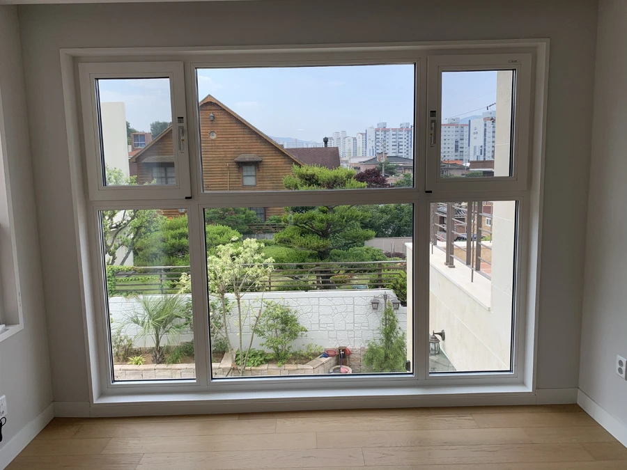 송파 전원주택 유리썬팅 마감 사진